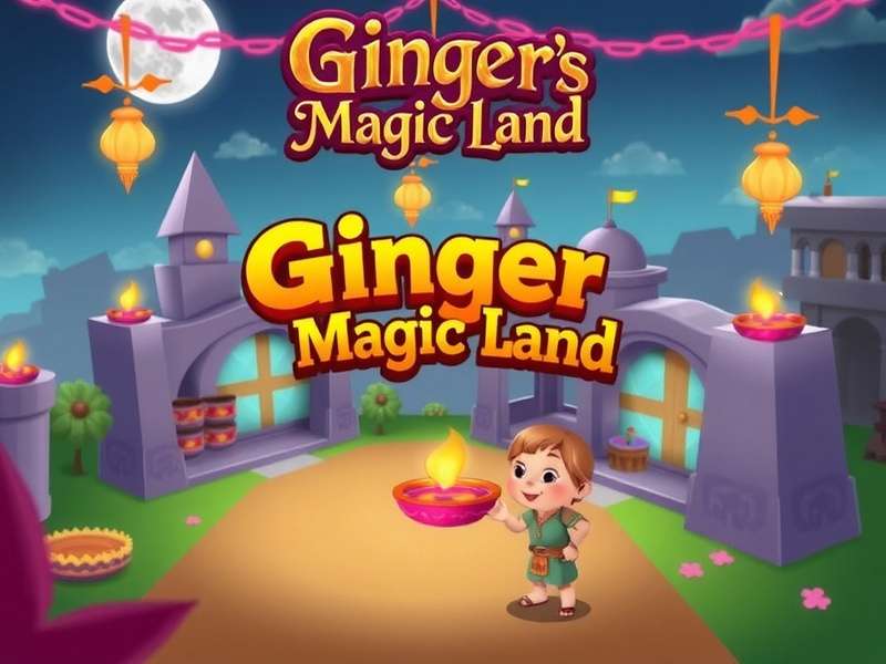 Ginger S Magic Land Game Cover