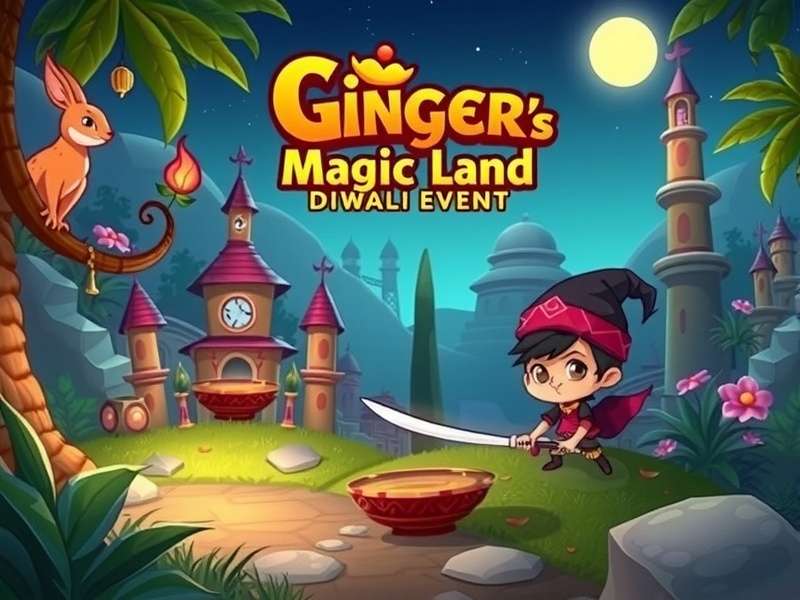 Ginger S Magic Land Gameplay Screenshot